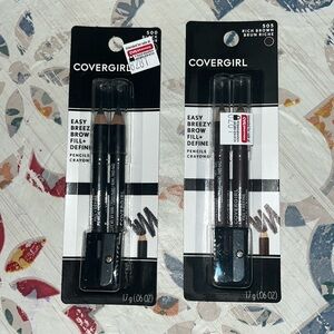 Covergirl, easy breezy brow fill + define. Black and brown combo deal!